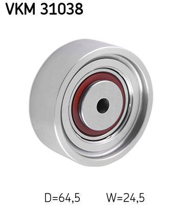 Polea inversión/guía, correa auxiliar servicios SKF ref. VKM 31038